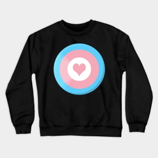 Pride Shield - Trans Crewneck Sweatshirt